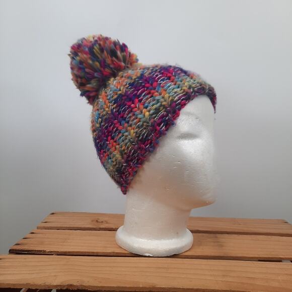 Accessory Depot Knitted beanie multi color - Picture 4 of 10